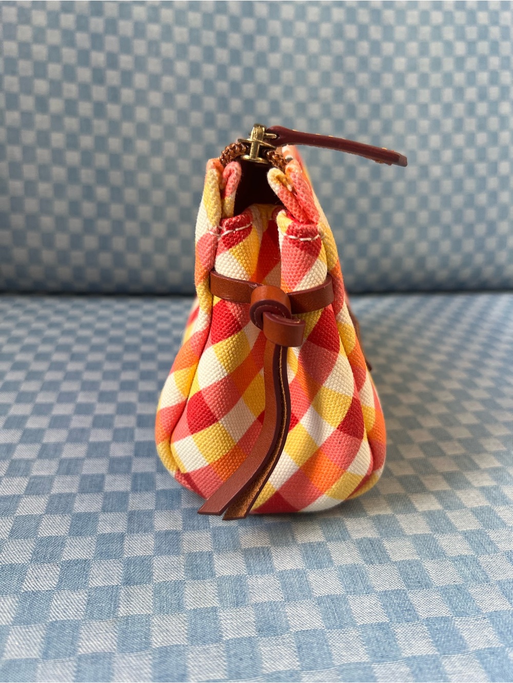 Dooney & Bourke Plaid Pouch - Picture 10 of 10